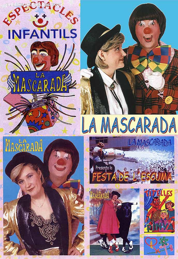 contratacion de artistas Animaciones y Espectáculos Infantiles LA MASCARADA